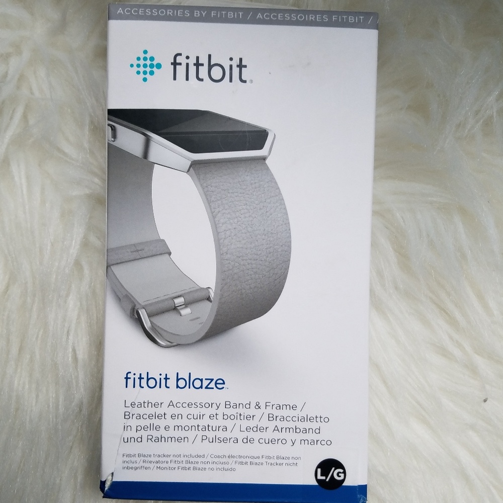 Fitbit Blaze Leather Band and Frame Large